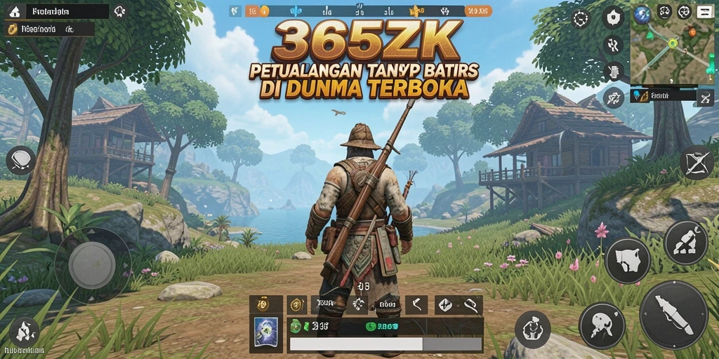 Gameplay seru dalam dunia terbuka 365ZK.