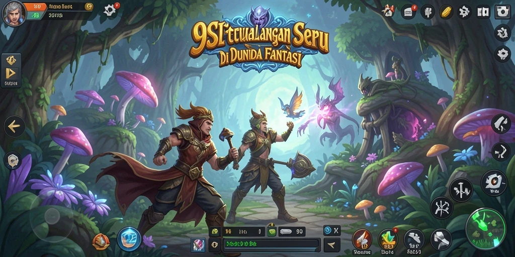 Screenshot utama dari gameplay Adventure di 9SL yang menunjukkan petualangan seru.