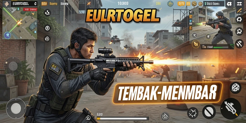 Tangkapan layar menunjukkan pertarungan aksi seru dalam EUROTOGEL.