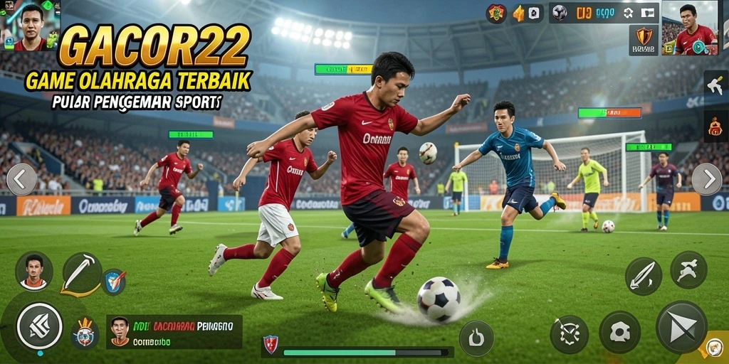 Screenshot utama GACOR22 menunjukkan aksi mendebarkan dalam olahraga.