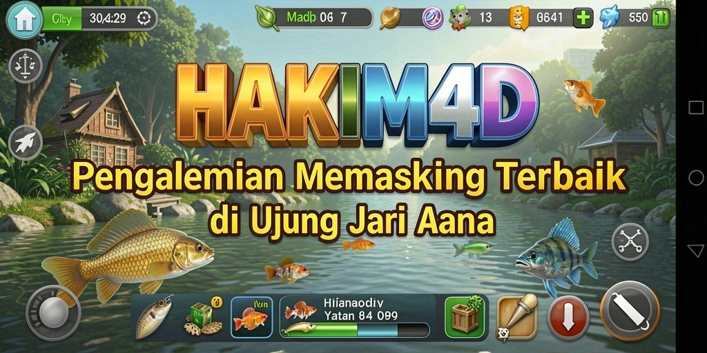 Tangkapan ikan besar dalam HAKIM4D yang menakjubkan.