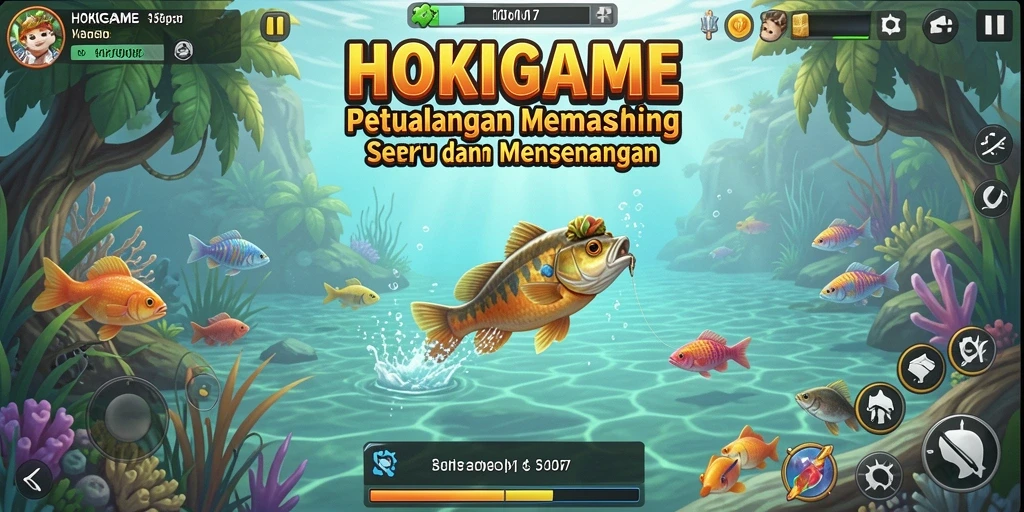 Tampilan menarik dari gameplay HOKIGAME yang memukau.