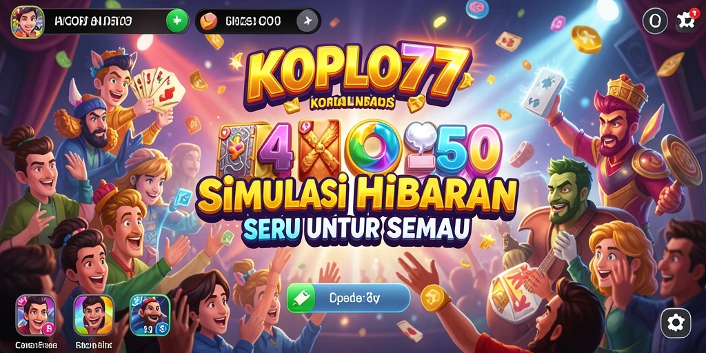 Tampilan gameplay KOPLO77 yang seru dan interaktif di dalam simulasi.