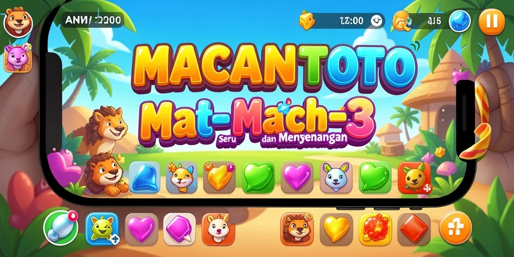 Tampilan gameplay seru dari MACANTOTO yang penuh warna.
