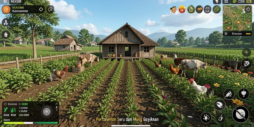 Tampilan gameplay seru dan menarik di NEX288.