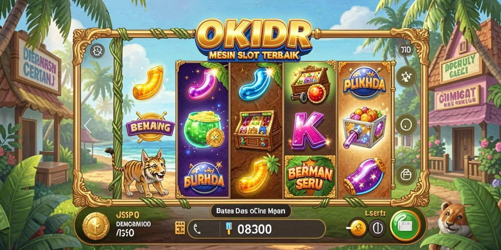 Tampilan gameplay slot yang menarik dan penuh warna.