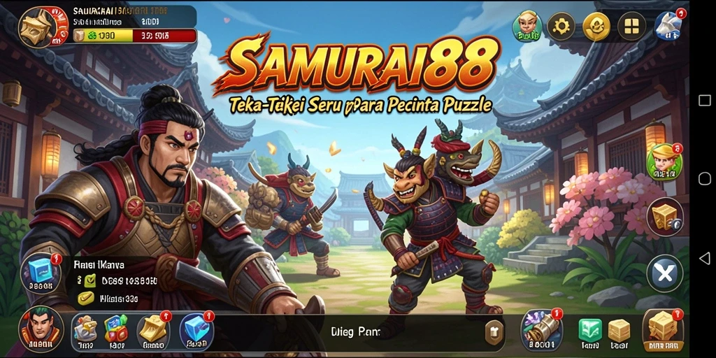 Tangkapan layar gameplay SAMURAI88 yang menarik dan penuh tantangan.