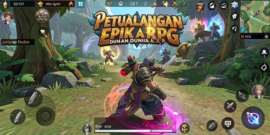 Tampilan gameplay SD107 yang menawan dan mendebarkan.