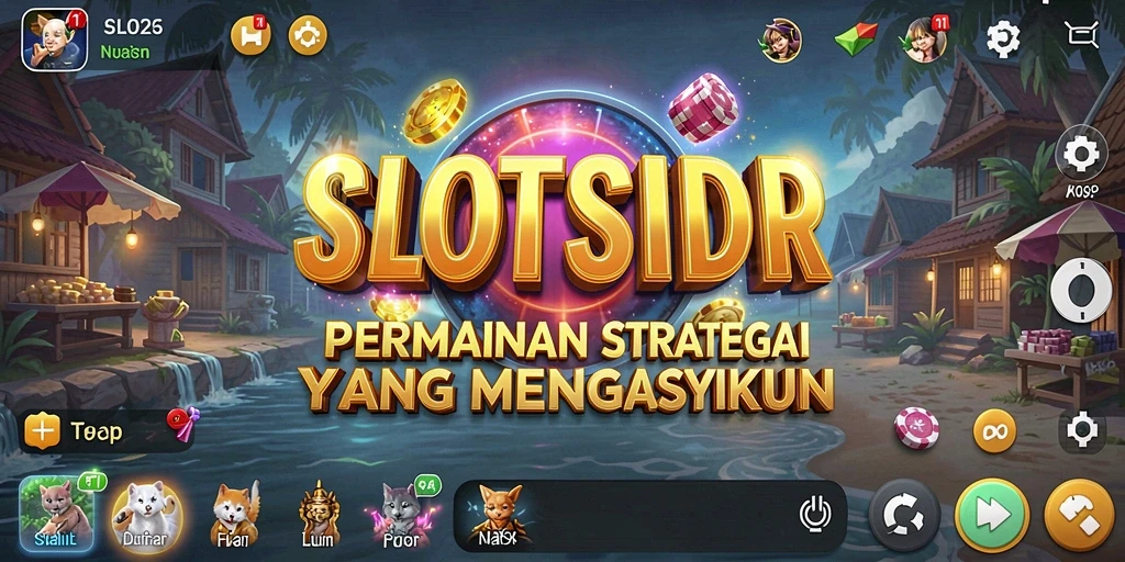 Tangkapan layar dari gameplay SLOTSIDR menunjukkan pertempuran strategi mendebarkan.